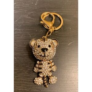 Bear Keychain Bag Charm Purse Handbag Charm Bling Rhinestones